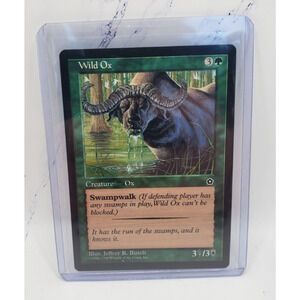 Magic the Gathering Wild Ox (150/165) Portal Second Age